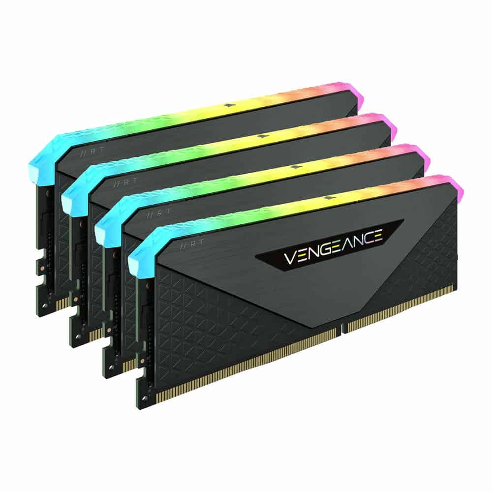 Corsair Vengeance RGB RT Gunmetal 128GB 3200MHz DDR4 Memory Kit